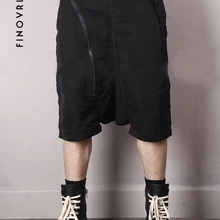 Мужские летние шорты-карго, бермуды с большой молнией, одноцветные мужские шорты в стиле хип-хоп, мужские шорты для бега, мужские шорты от Harlan, уличная одежда