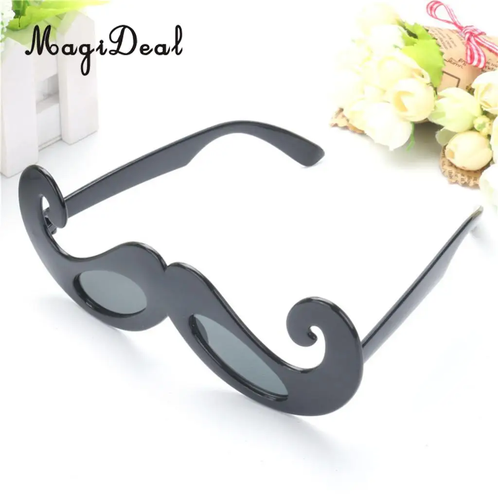 Adults Men Vintage Funny Black Moustache Wedding Groom Eye Glasses Beard Photo Booth Costume Party Sunglasses