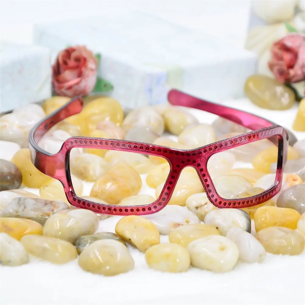 Fashion Glasses Shape Hairbands Sunglasses Headband Sunglass Shape for Women and Girls Hair Accessories Plastic Hair Clips confetti hair hoop red love headband glasses red peach heart love heart shaped headband red headband valentines day headdress