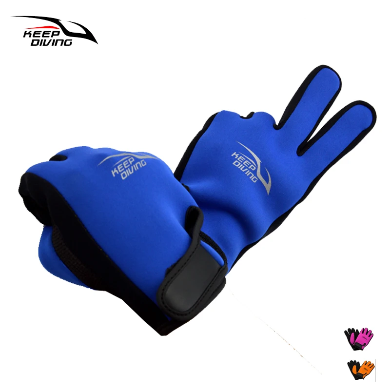 2mm Neoprene Scuba Diving Gloves Fishing Snorkeling Anti Slip Neoprene