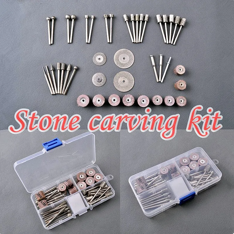 

2016 New Hand Tools Stone Carving Electric Grinder Engraver Consumables Emery Grinding Head Abrasive Disc Impeller Free Shipping