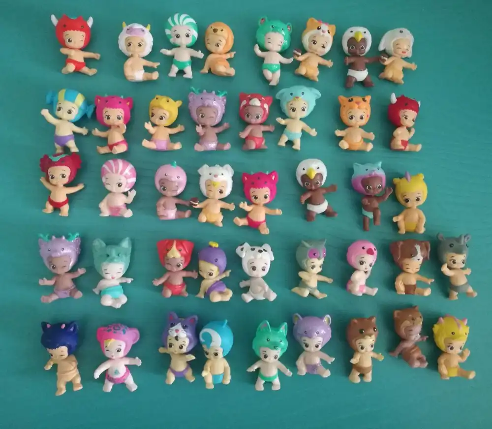 plastic kewpie doll