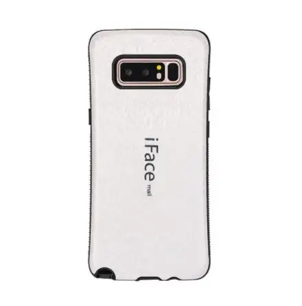 IFace чехол с мозаикой для samsung Galaxy S7 Edge S8 S9 Plus Note 8 чехол s PC+ TPU противоударный бампер задняя крышка Note8 S7edge Coque Capa - Color: White