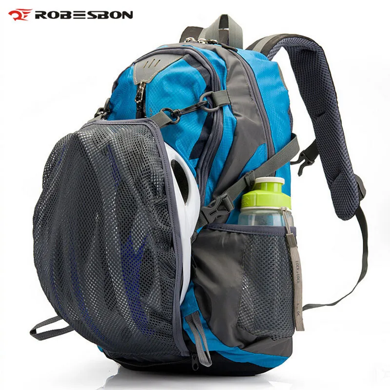 ROBESBON Men Women MTB Bike Outdoor Equipment Cycling Backpack 18L Suspension Breathable Sports Bicycle Bag Cycling Backpack