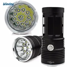 1PC Bicycle Light Flashlight 24000Lumens Tactical Flashlight XPE R3 LED High Power Torch AAA Lamp Bright