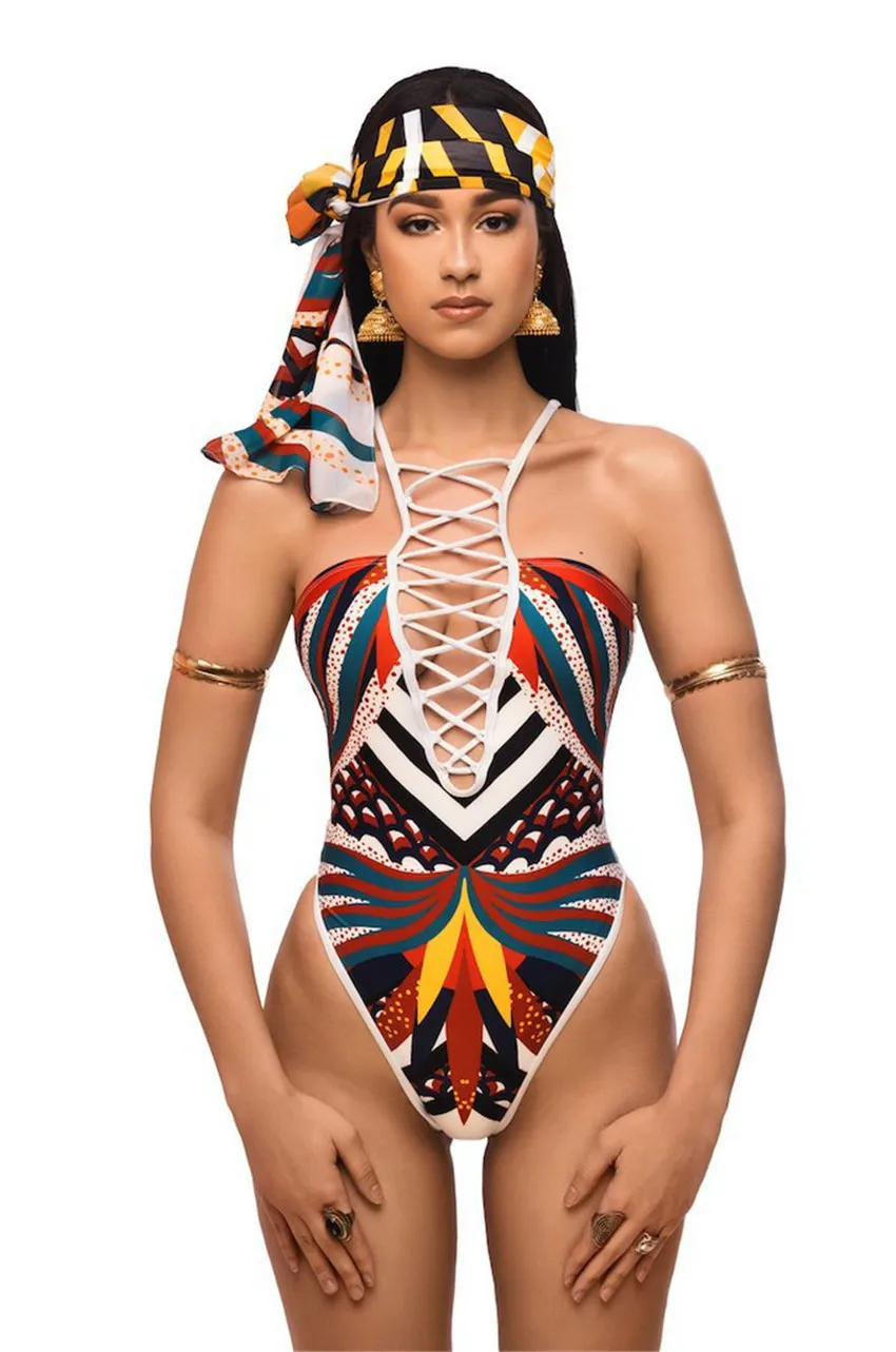 S-XXL размера плюс купальная одежда Африканский купальный костюм цельный пуш-ап Мягкий купальный костюм с длинным рукавом сексуальные купальники женский Монокини