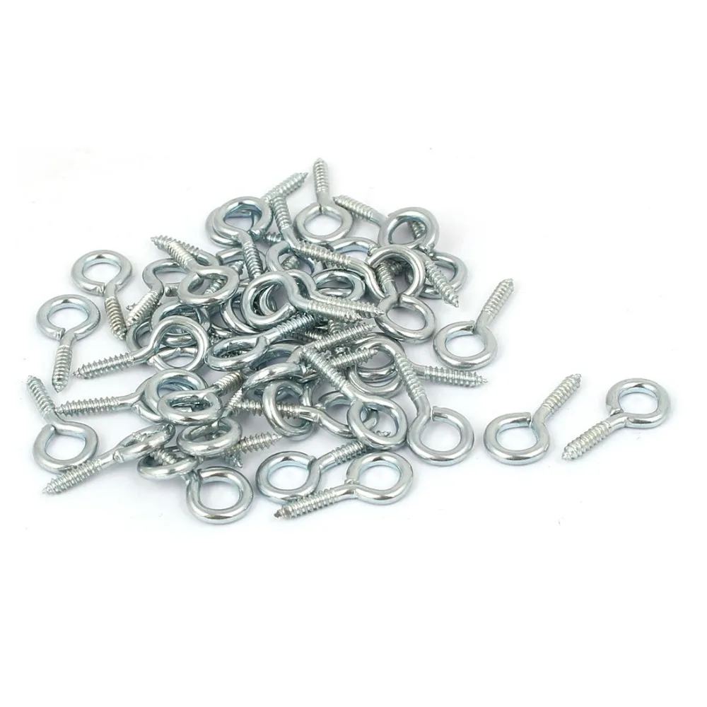 UXCELL Hot 50pcs M1.8x16mm Round End Zinc Plated Metal Self Tapping