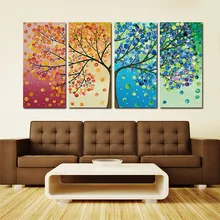 GEEBIRD DIY Pintura Regalo Arbol de la Vida,Pintar por Numeros para Adultos Ni/ños 40x50cm preimpreso Lienzo de Pintura al /óleo Living Room Arte de la Pared decoraci/ón