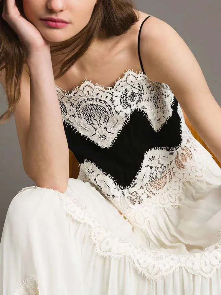 

Dress Design Summer 2019 Lace Elegant Ladies Fashion Princess Europe Designer High Quality Sexy Birthday Dresses Luxury Party