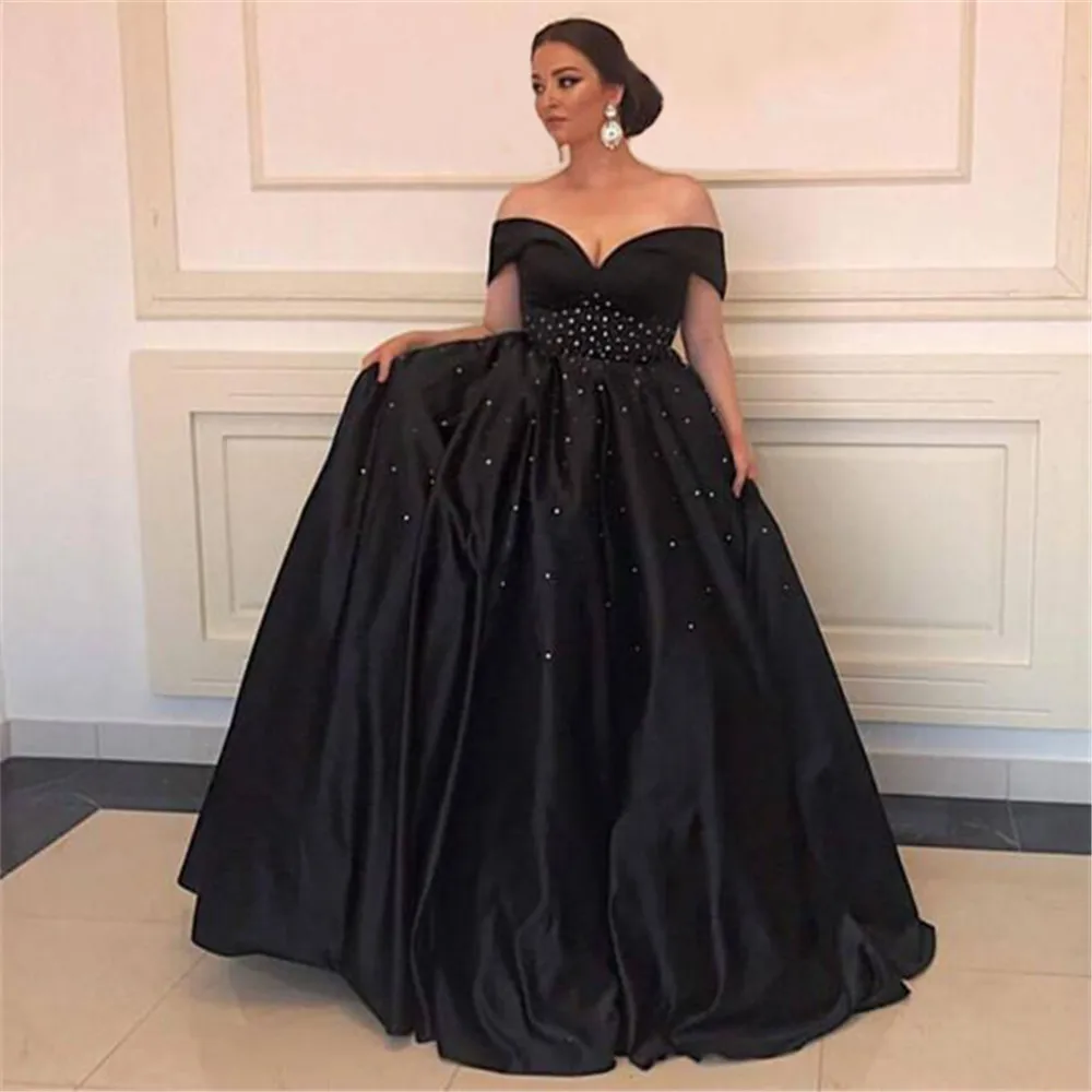 plus size formal dresses off the shoulder