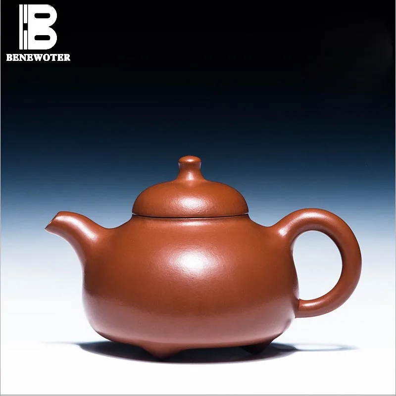 210ml Yixing Tea Pot Purple Sand Ru Ding Pot Famous Full Handmade Zhu