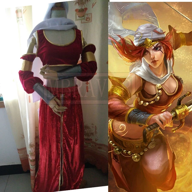 2020 Riven Cosplay Costume From Lol The Exile Costume - Cosplay Costumes -  AliExpress