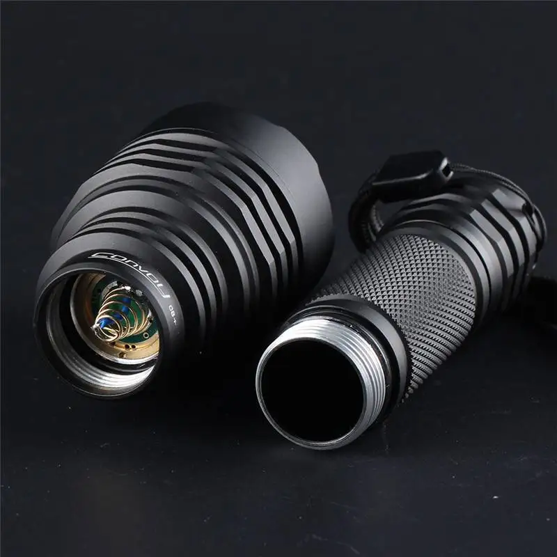 Convoy C8+ SST40 2000 Lumens 6500K 18650 Flashlight Work Lamp Waterproof Outdoor Hunting LED Torch C8 Flashlight Camping Torch