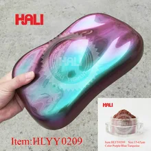 10 г Хамелеон пигмент duoхром зеркальный порошковый хромированный пигмент Galaxy пудра Хамелеон Пыль для ногтей смена цвета порошок