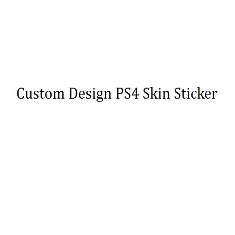 Customize Custom Design PS4 Skin PS4 Slim Sticker PS4 PRO Skin for Sony Playstation 4 Console and Controller(Send Me HD Picture) Customize Custom Design PS4 Skin PS4 Slim Sticker PS4 PRO Skin for Sony Playstation 4 Console and Controller(Send Me HD Picture)