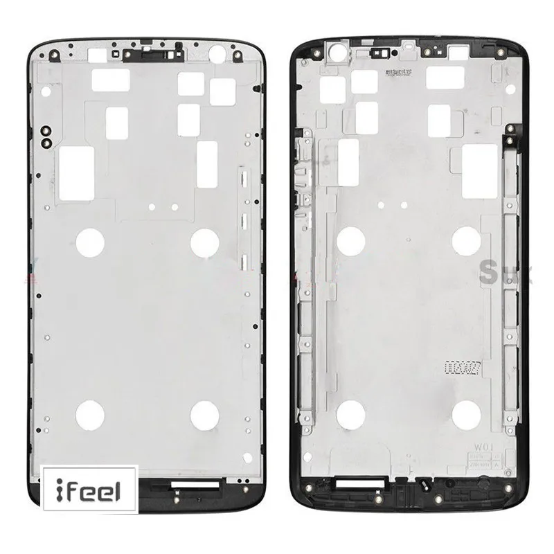 Спереди Корпус ЖК-дисплей Дисплей рамка; Лицевая панель для Motorola MOTO X Play XT1561 XT1562 XT1563 черный/белый