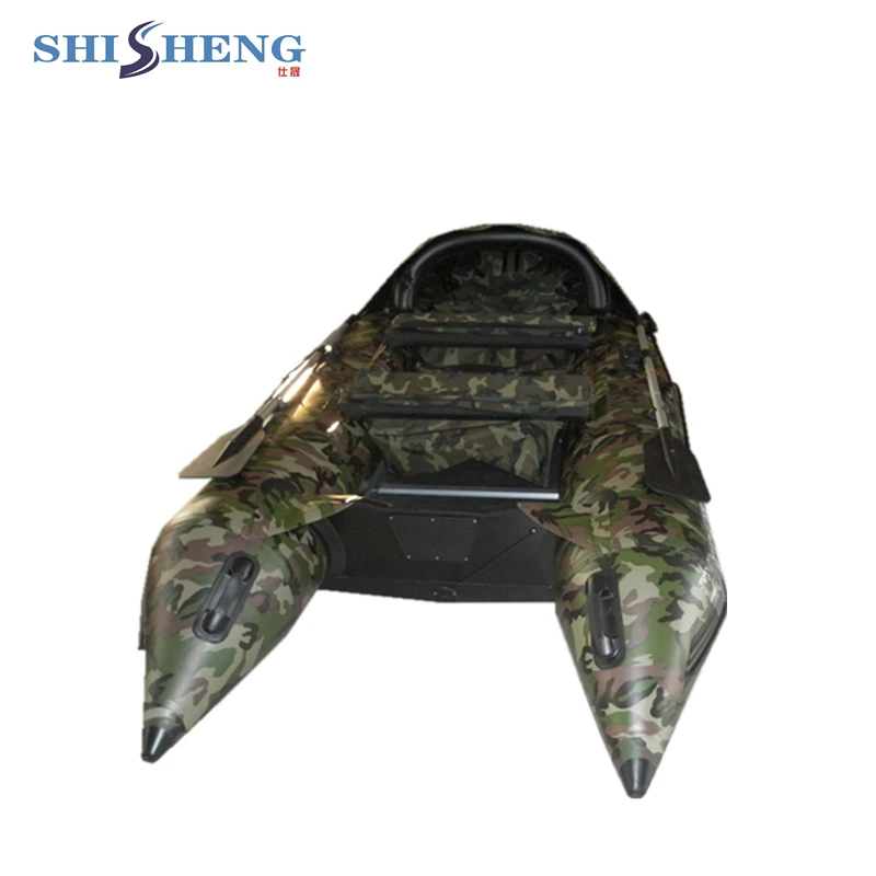  High quality foldable inflatable boat with V shape bottom for sale