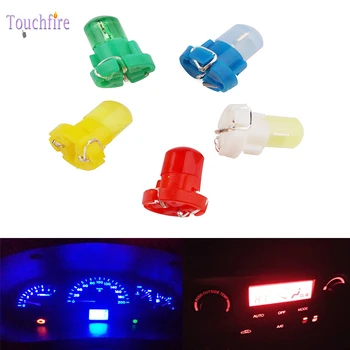 

500pcs T3 Led Car Wedge SMD Instrument Panel Meter Combination Light Reading Lights Speedo Dashboard white Blue Green Wholesale