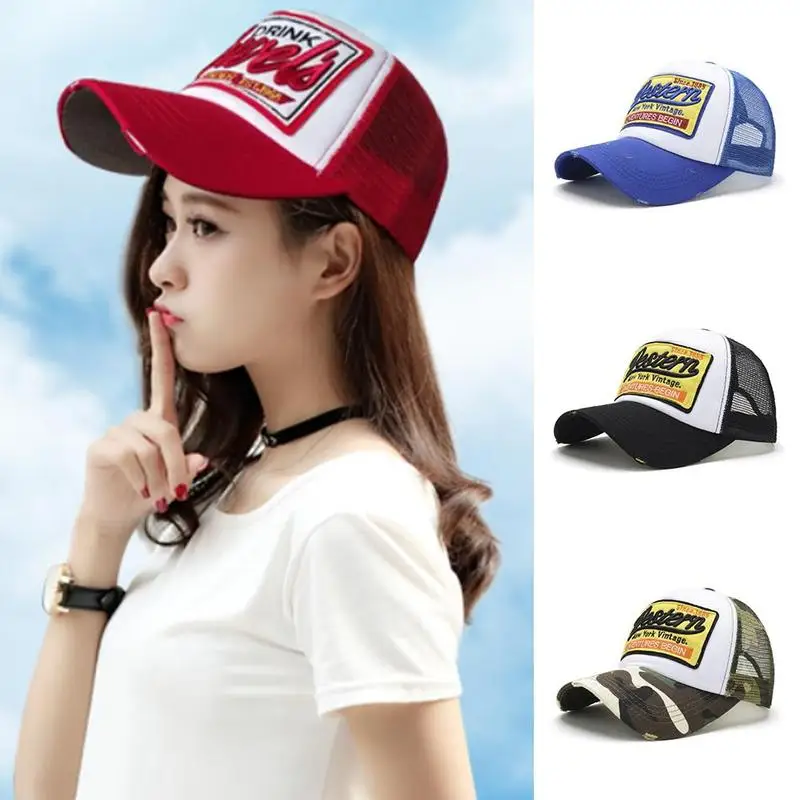 Для мужчин Snapback кепки s летние дышащая бейсбольная Кепка женщин Прохладный уличная волк вышивка Trucker Bones унисекс хип хоп шапки