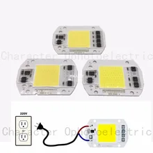 LED COB Lamp Chip 20W 30W 50W 220V/110V Input Smart IC Driver Fit For DIY LED Floodlight Spotlight Cold White Warm White цена LED COB Lamp Chip 20W 30W 50W 220V/110V Input Smart IC Driver Fit For DIY LED Floodlight Spotlight Cold White Warm White цены онлайн