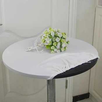 

Hotel restaurant table top cover elastic turntable top cover