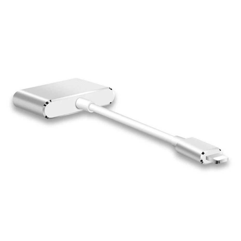 Цифровой AV адаптер Moveski L8 для преобразователя Lightning/HDMI 1080P HD iPad iPhone 6 7 8 серии|Кабели