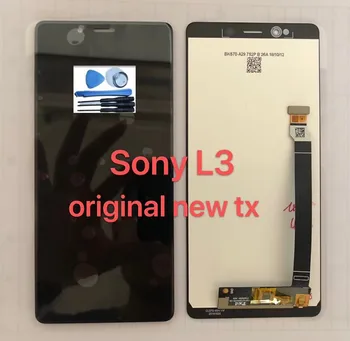 

New OEM black LCD display and touch Screen assembly For Sony Xperia L3 + tools