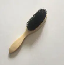 Pure natural Comb Wig Brush wild 100% boar bristle+Wood+plastic Excellent hair extension brus hairbrush Dropshipping Lowe SY17D5
