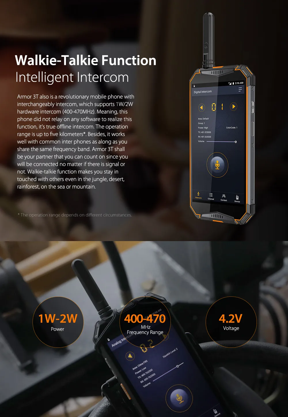 Ulefone Armor 3 T IP69K IP68 Водонепроницаемый Helio P23 MTK6763T Восьмиядерный 5," FHD+ Android 8,1 4 Гб+ 64 Гб PTT мобильный телефон-рация