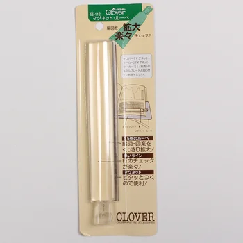 

New Zoom Ruler, Semi-cylindrical Type, Magnifying Glass, Knit Embroidery, Reading Drawing Tool Clover 55-112, Manual
