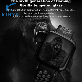 

New Kinyo tempered glass smart band wristband color screen big screen Multi-dial Sports smart bracelet Make life more refined