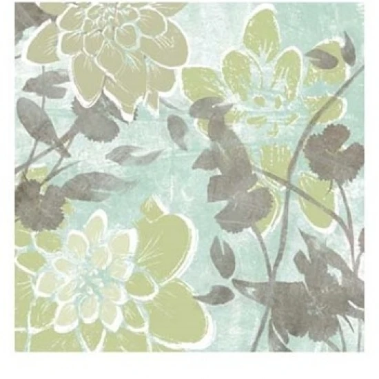 Dahlias & Petals I Poster Print by Jennifer Goldberger (13 x 19)