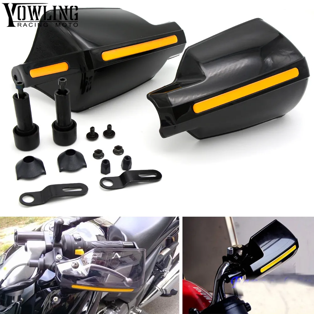 

Motorcycle wind shield Brake lever hand guard For TRIUMPH Street Triple R RX ABS TWIN 900 Trophy SE with Hollow Handle bar