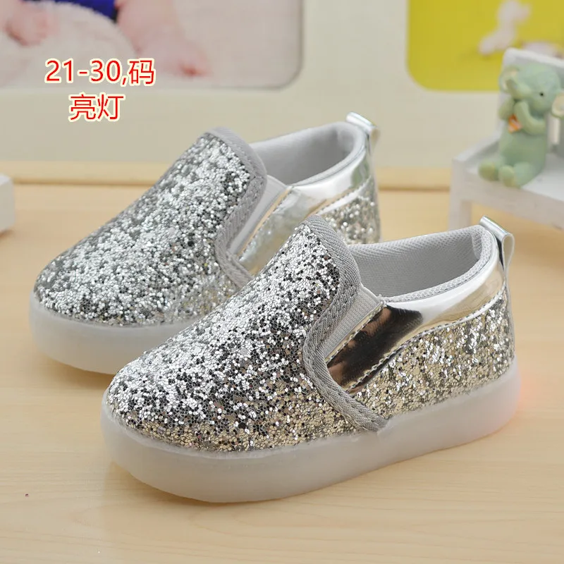 

davidyue brand Children Casual linghting Shoes boys girls LED Baby Sport Shoes KIDS luminous Shoes for girls boys Sneakers