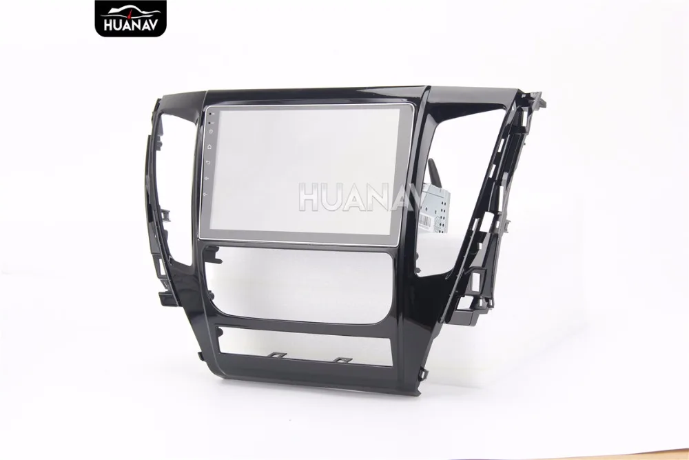 Top 9" MIRROK Link touch screen 8 core Android8.0 4GB+32GB Car DVD player GPS navigation for Mitsubishi Pajero sport 2016 2017 12