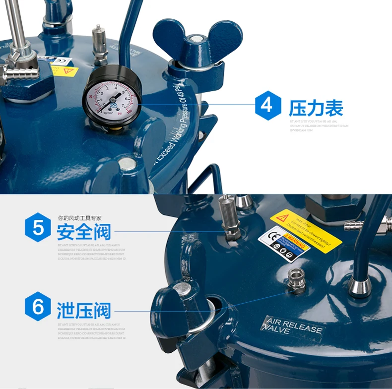 prona RT-20M manual agitator pressure tank-16