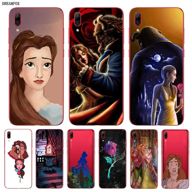 N266 Beauty And Beast Soft TPU Silicone Cover For Huawei Mate 8 9 10 20 30 Lite Pro Case |