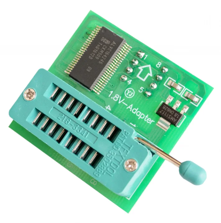 Адаптер 1 8 В для Iphone или материнской платы в SPI Flash SOP8 DIP8 W25 MX25 используется