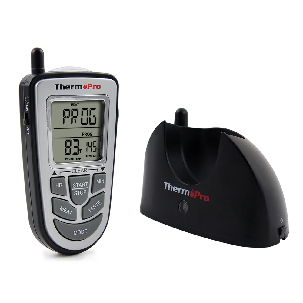 Беспроводной цифровой термометр ThermoPro для барбекю/духовки/курильщика/гриля с