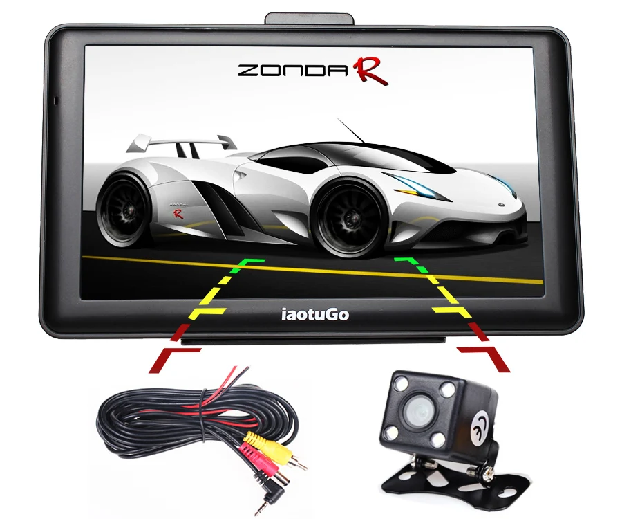 gps navigation for car iaotuGo 7" 128M 8G Capacitive Car Navigator GPS+Rearview Camera Parking System, Bluetooth GPS Navigation AVIN FM Music FM truck gps navigation