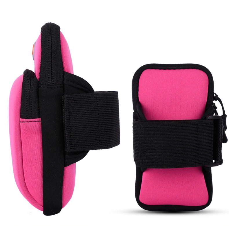Flash Deal ZTTO Road Bike MTB Cycling Neoprene Arm Bag Sport Armband Double Pocket Multi-Function Outdoor Running Waterproof Handbag 11