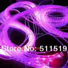 Оптическое волокно сенсорными комплект с 60 мерцают кабель 3.1 м длинные+ 16 Вт светодиодные двигатель RGB цвета без дистанционного