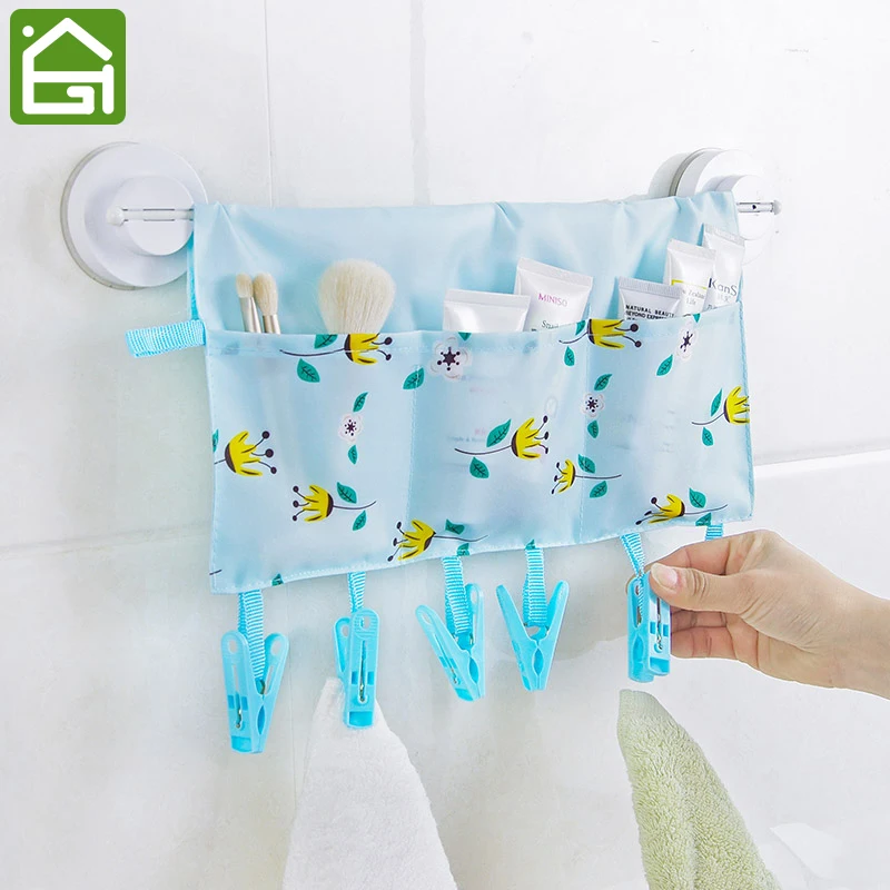 Waterproof Bathroom Organizer Hanger Portable Travel Clothes Underwear