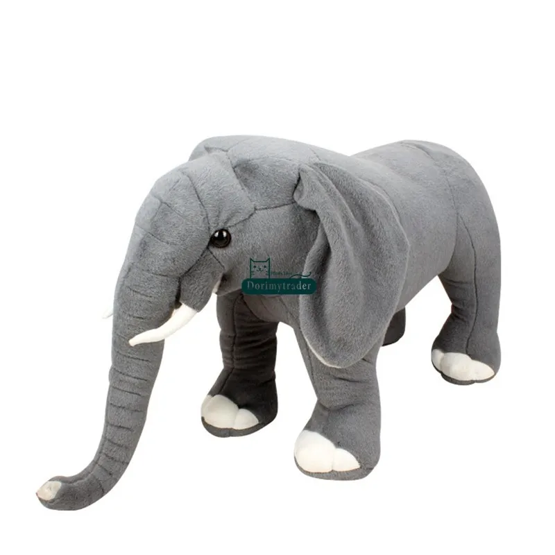 Dorimytrader 34''  87cm Large Funny Stuffed Soft Big Plush Simulated Animal Elephant