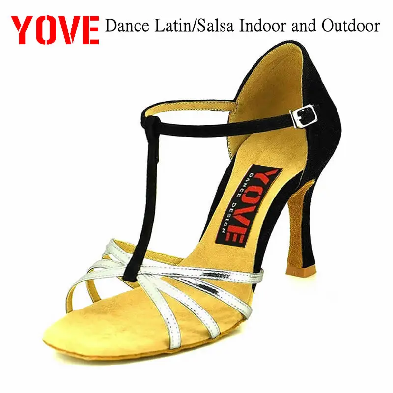 

YOVE Style LD-3094 Dance shoes Bachata/Salsa Indoor and Outdoor Women's Dance Shoes