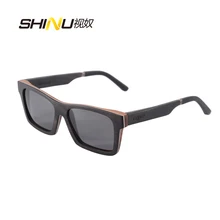 Мужские деревянные солнцезащитные очки Для женщин Брендовая Дизайнерская обувь поляризованные очки для вождения UV400 защиты летние очки модные тени Oculos De Sol masculino