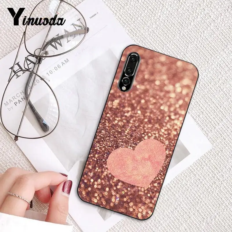 Gold Pink rose Glitter (9)