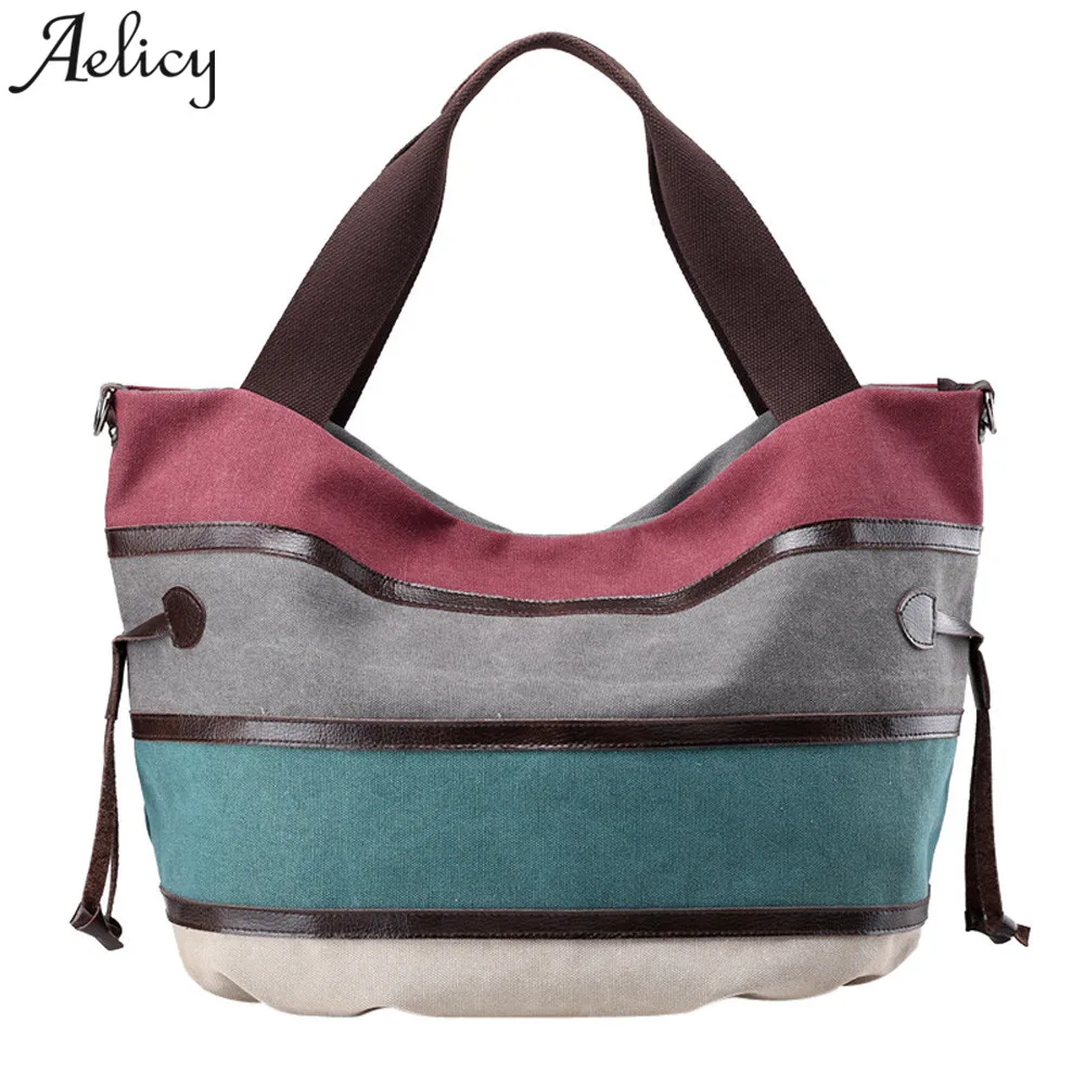 

Aelicy Handbag Totes Canvas Big Beach Shoulder Women Messenger Tote Bag Female Handbag Sac A Main Bolsas Femininas