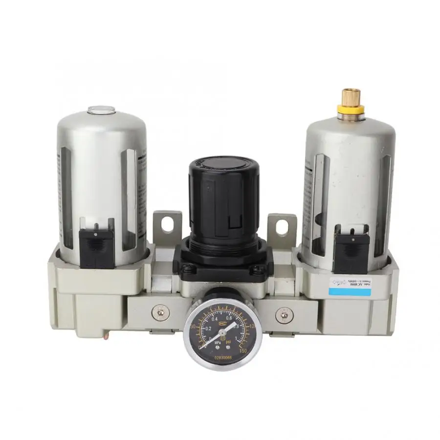 

AC4000-06 G3/4" Air Source Gas Treatment Unit Lubricator Filter Regulator