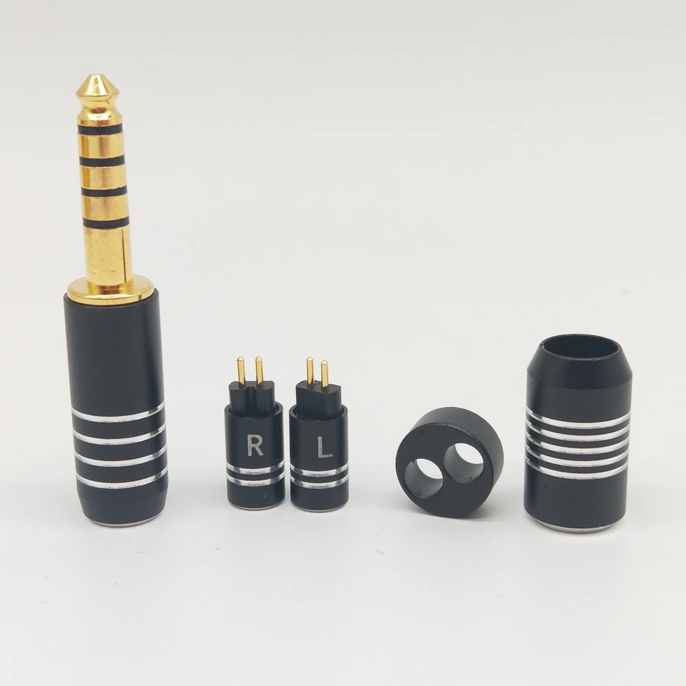 

0.78mm 2 PINS Connector DIY HiFi Earphone Accessories Splitter Set 2.5mm 4.4mm Balanced Plug 3.5mm Audio Jack Kit for SONY 1964